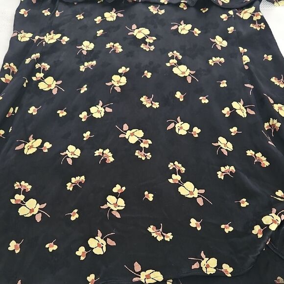 Zara Black and Yellow Flutter Sleeve Sundress - Picture 16 of 16